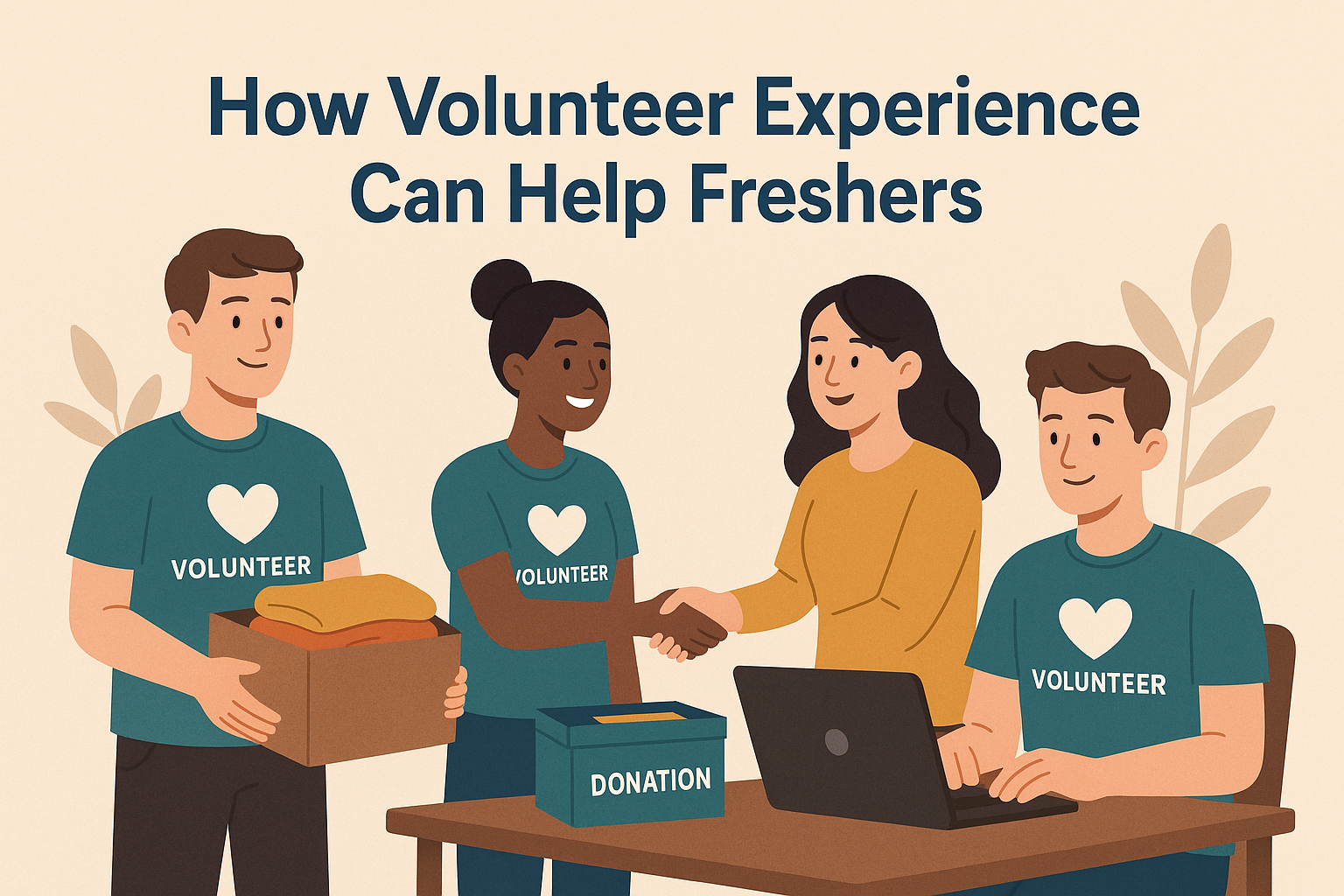 How Volunteer Experience Can Help Freshers