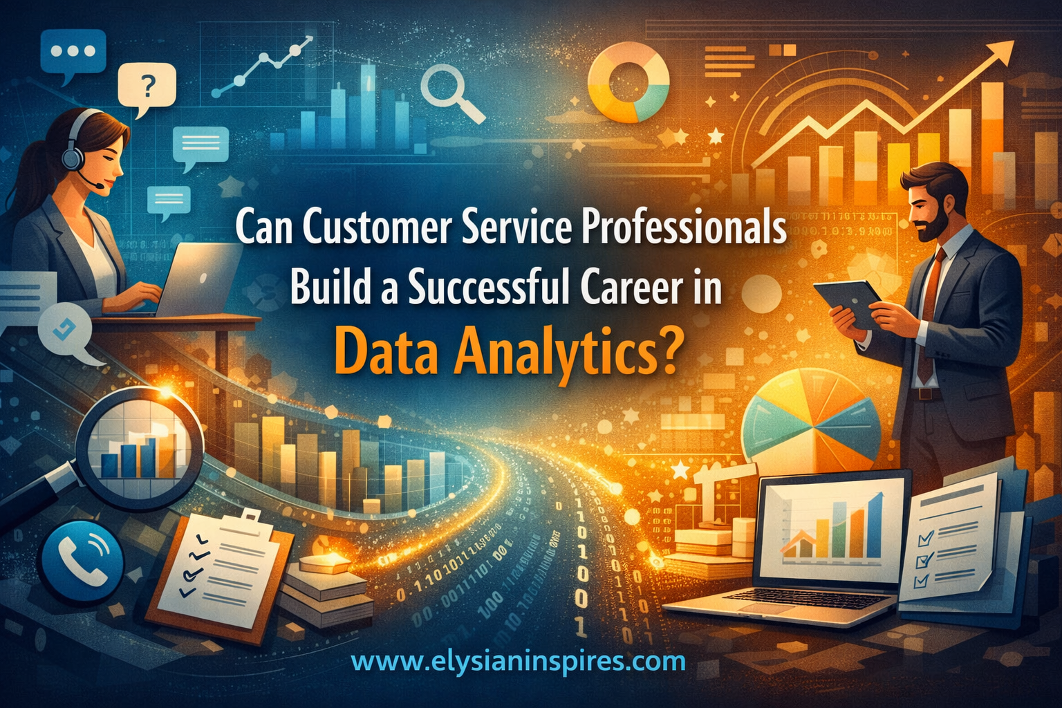 Can Customer Service Professionals Build a Successful Career in Data Analytics?