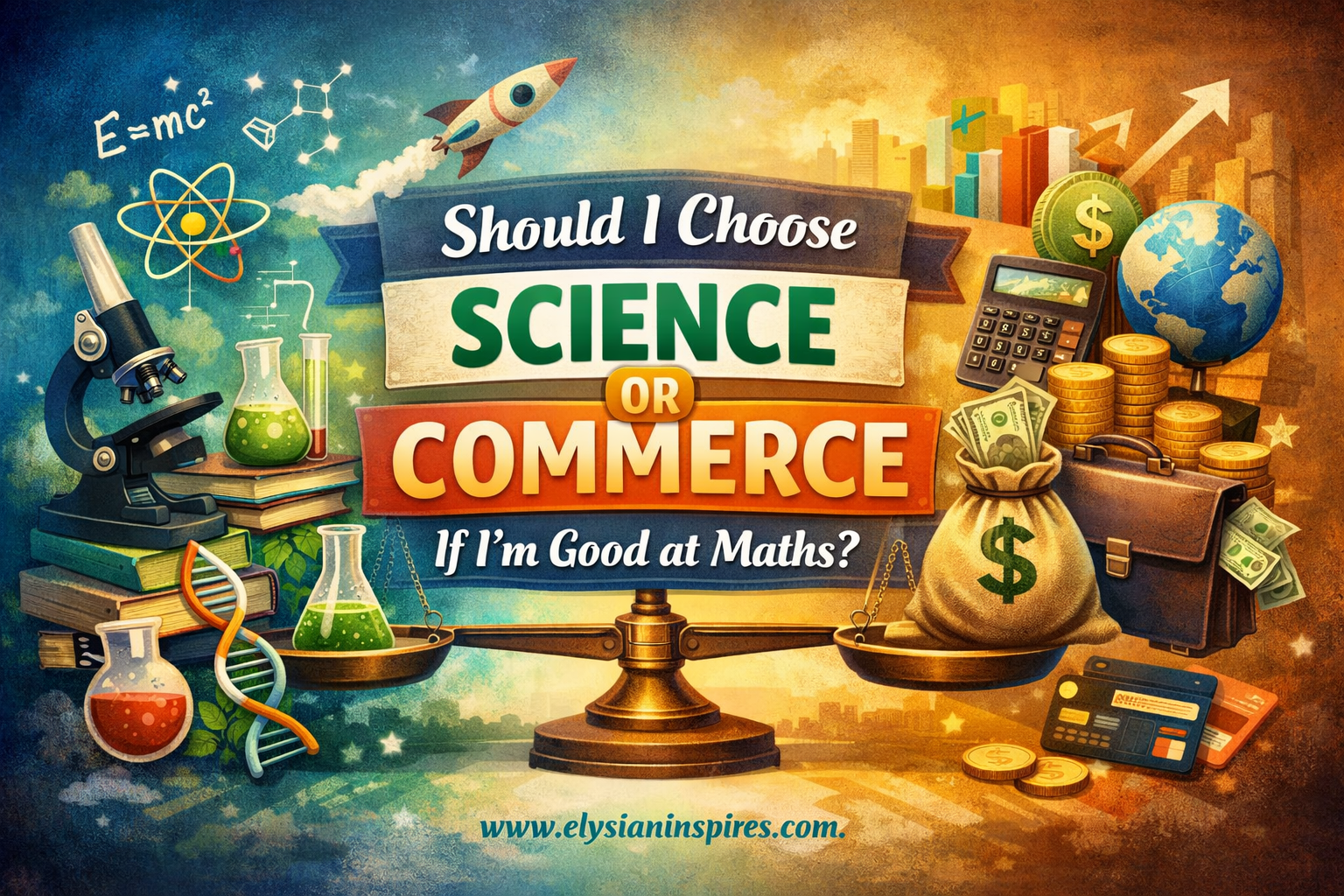 Should I Choose Science or Commerce If I’m Good at Maths?