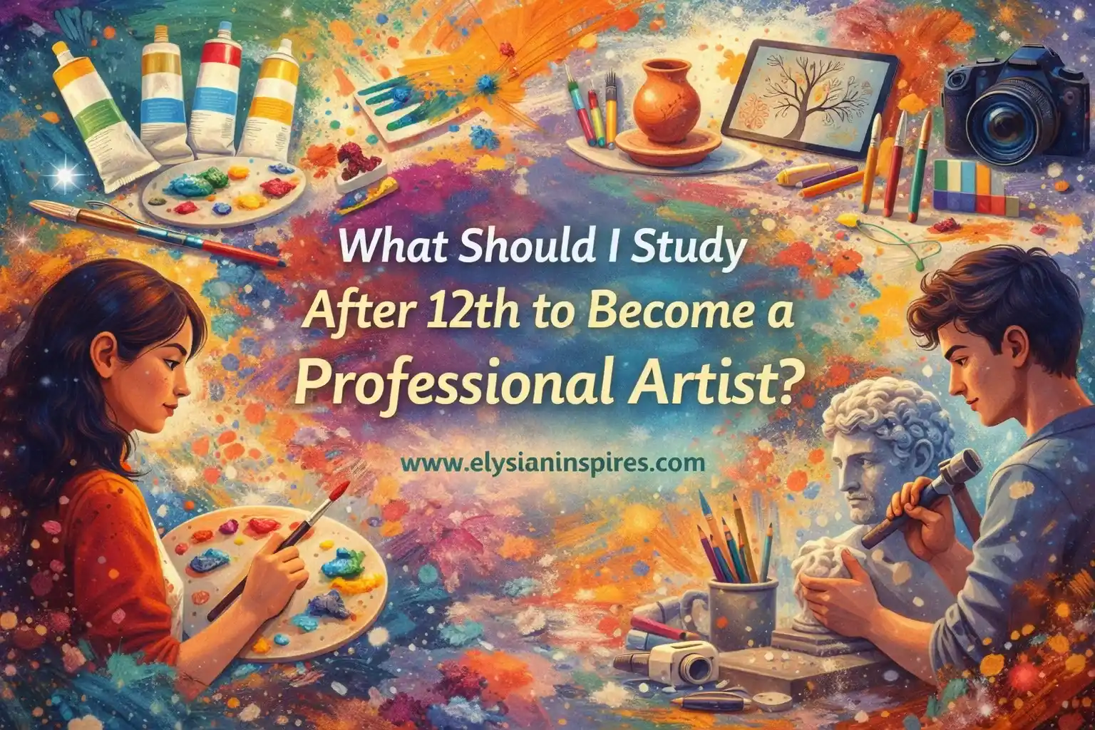 What Should I Study After 12th to Become a Professional Artist?