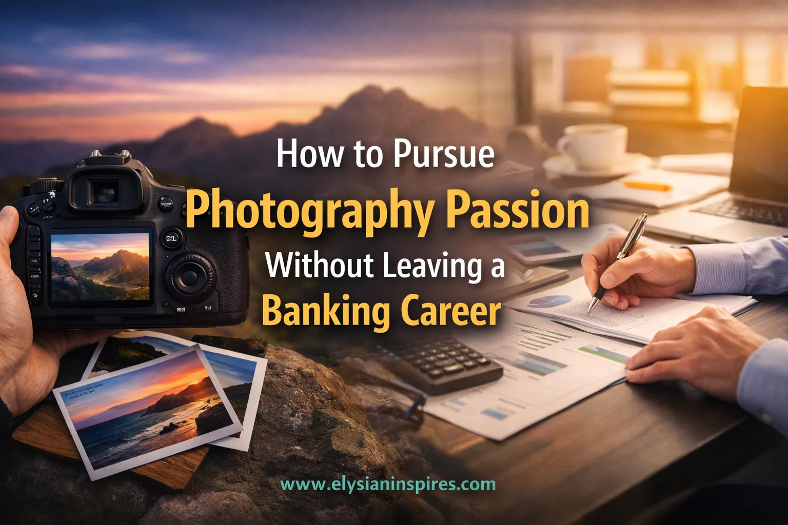 How to Pursue Photography Passion Without Leaving a Banking Career